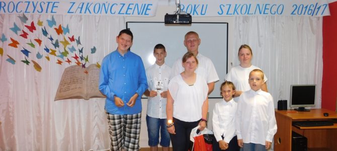 Zakończenie roku szkolnego 2016/2017 Zakończenie roku szkolnego 2016/2017