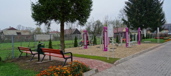 Siłownia zewnętrzna w naszym Domu