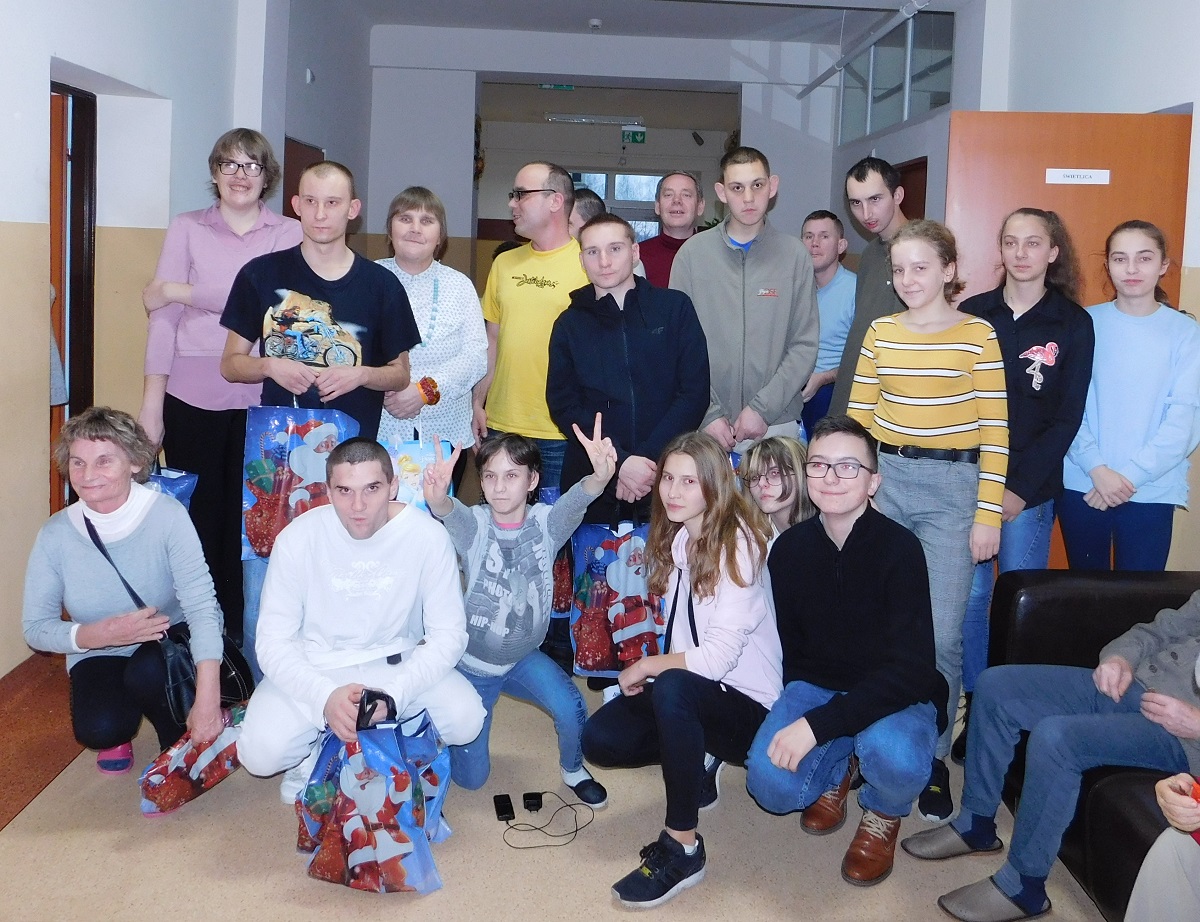 Odwiedziny Wolontariuszy w naszym Domu