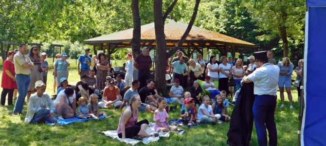 Piknik integracyjny w Nadleśnictwie Dobieszyn