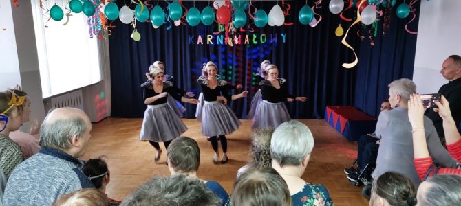 Bal karnawałowy w DPS w Krzyżanowicach