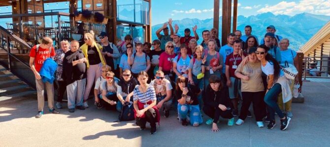 4-6 września 2023 r. – Wycieczka w TATRY (Zakopane, Kraków) wspólnie ze Środowiskowym Domem Samopomocy w Jasionnie
