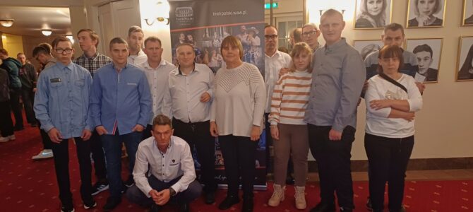30 października 2024 r. –  spektakl „DOM OTWARTY” w Teatrze Polskim im. Arnolda Szyfmana w Warszawie