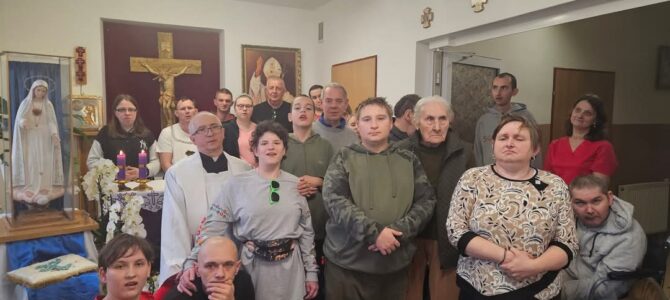 12-13 marca 2025 r. – Figura Matki Bożej Fatimskiej w naszym Domu