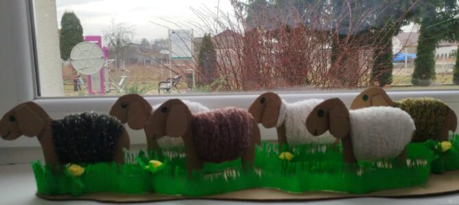 17 marca 2025 r. Zajęcia plastyczne – Wełniane owieczki 🐑🧶