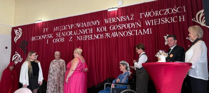 18 listopada 2025 r. – IV Międzypowiatowy Wernisaż „Twórczości Artystycznej Środowisk Senioralnych, Kół Gospodyń Wiejskich i Osób z Niepełnosprawnością” w Klubie Senior + w Głowaczowie